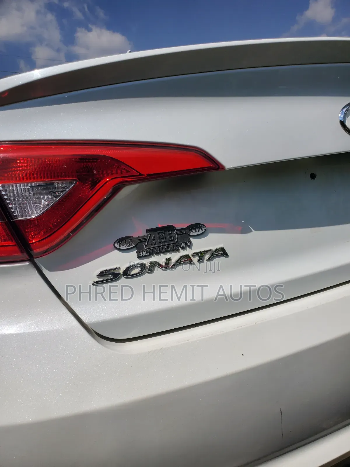 Hyundai Sonata 2015 White