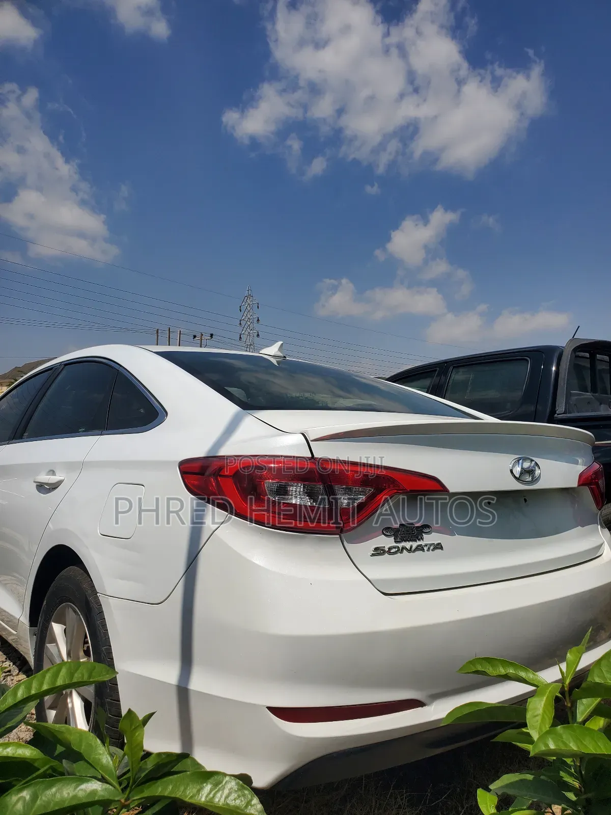 Hyundai Sonata 2015 White