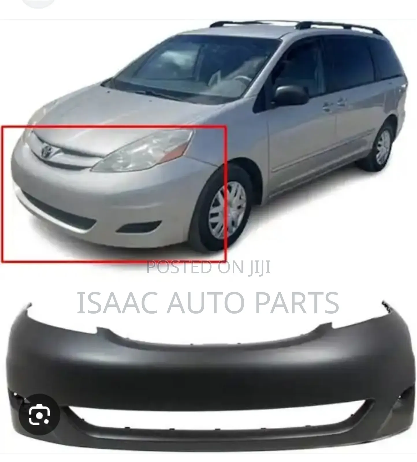 Front Bumper Sienna 06