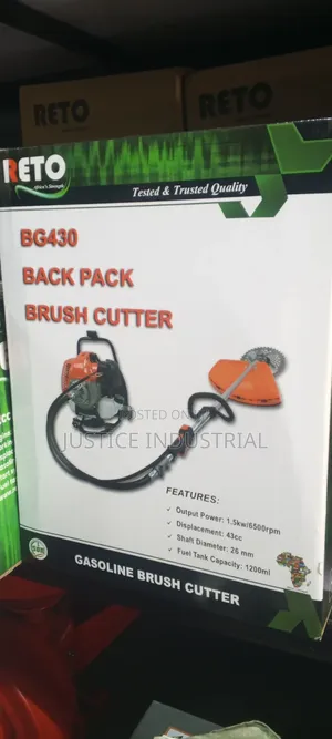 2 Stroke Back Pack Brush Cutter Machine