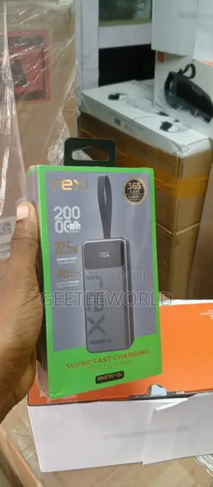 Rexi Power Bank 20000mah Super Fast Charging
