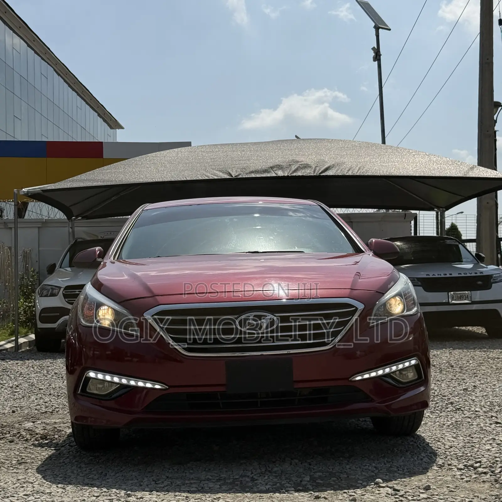 Hyundai Sonata 2014 Red