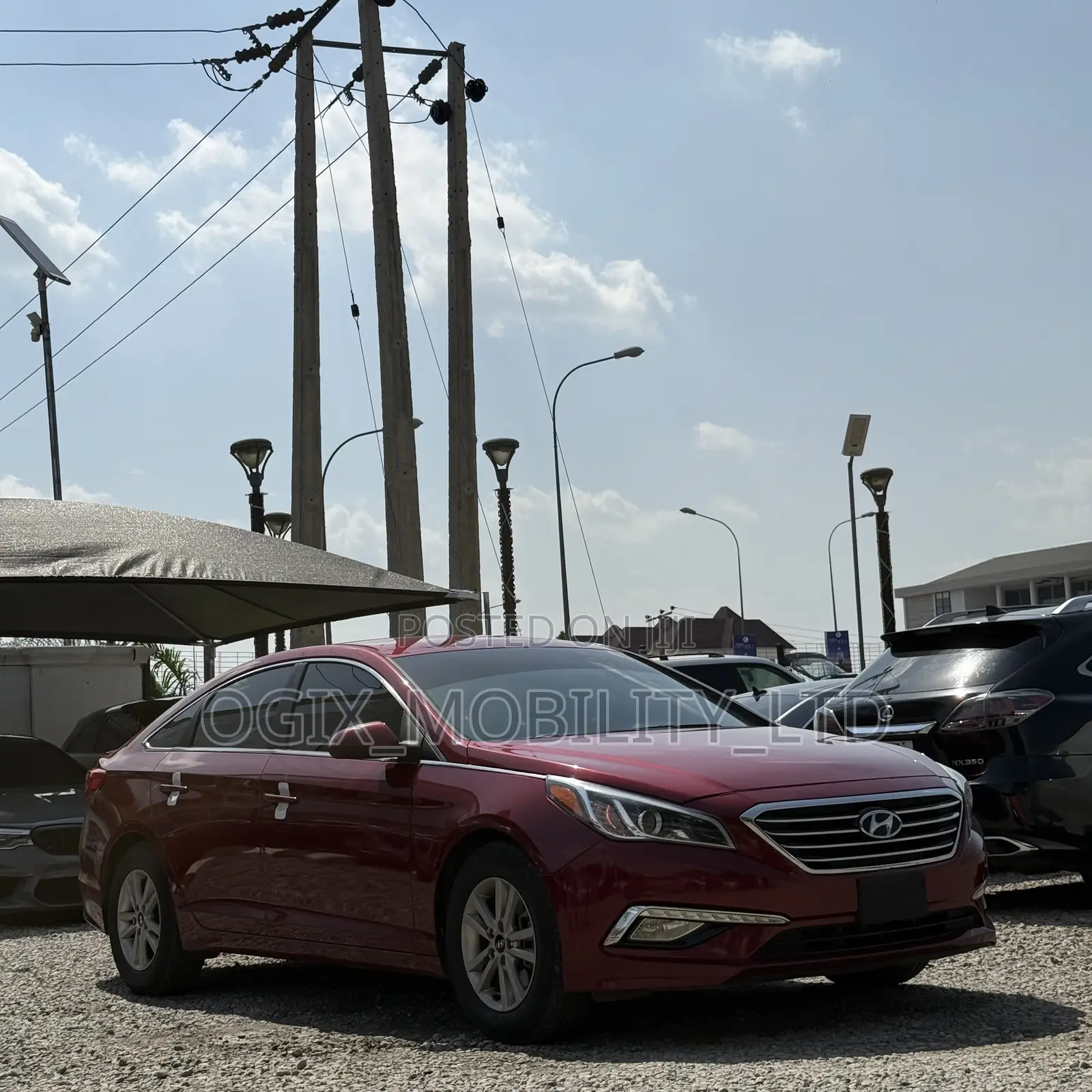 Hyundai Sonata 2014 Red