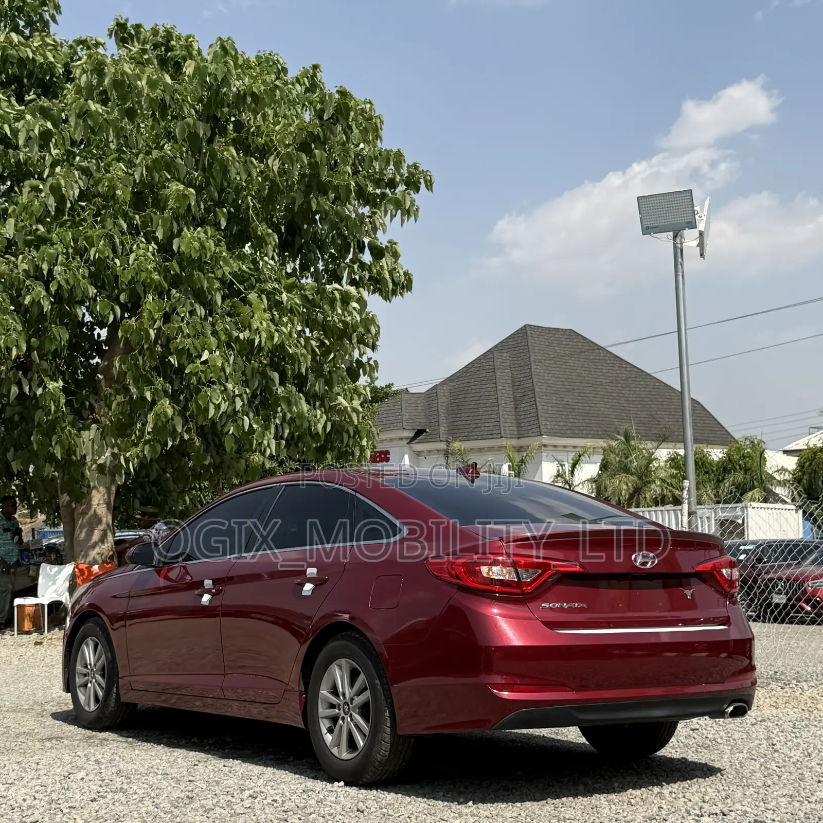 Hyundai Sonata 2014 Red