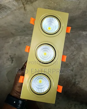Gold Body Led Pop Recess Light