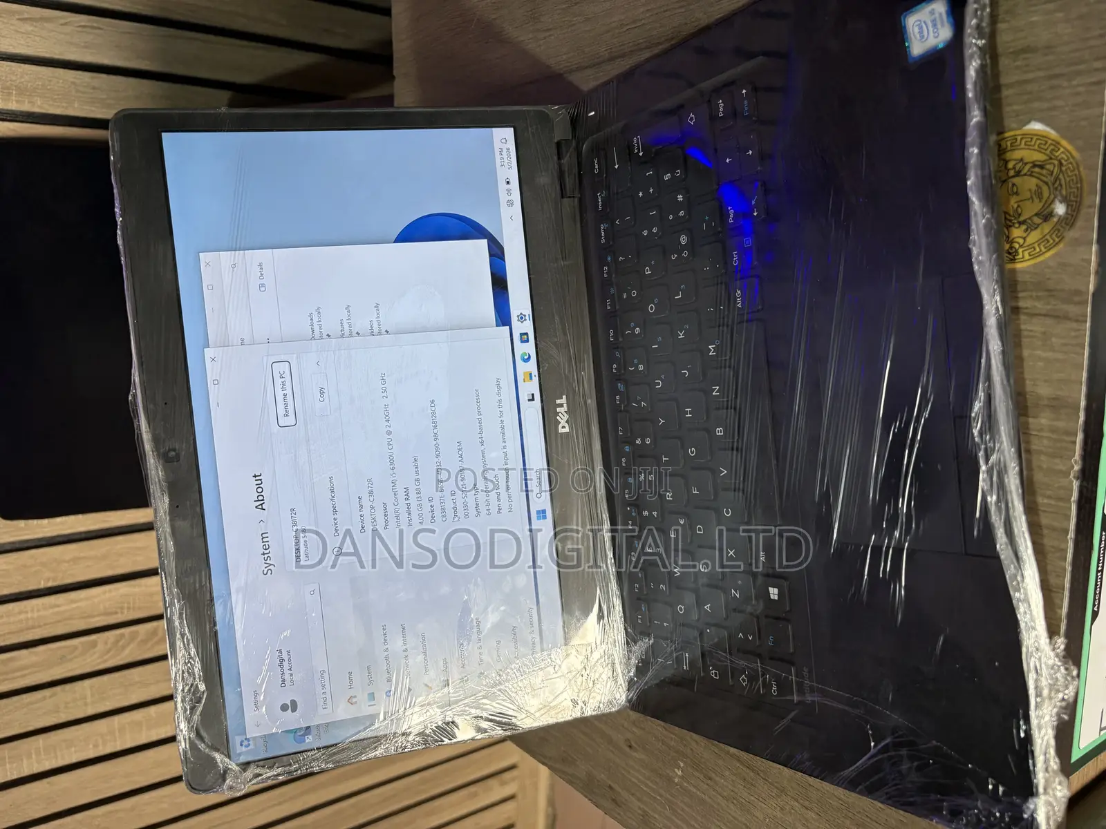 New Laptop Dell Latitude 5480 4GB Intel Core i5 SSD 128GB