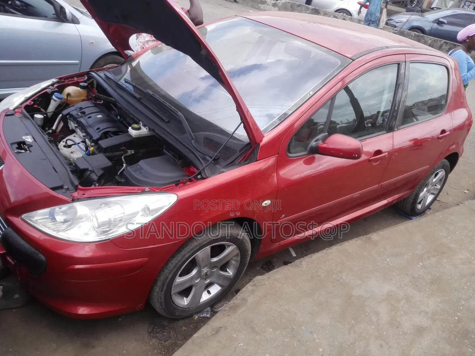 Peugeot 307 2008 Red
