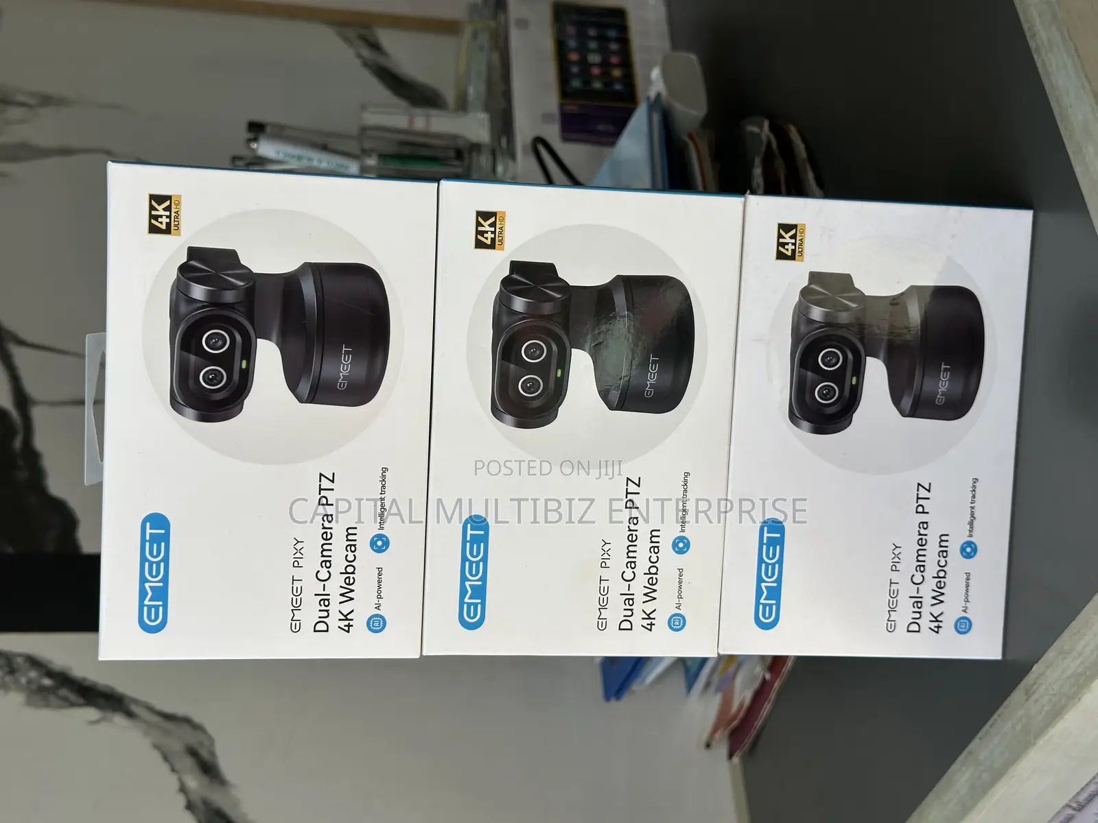 Emeet Webcam Dual Camera PTZ 