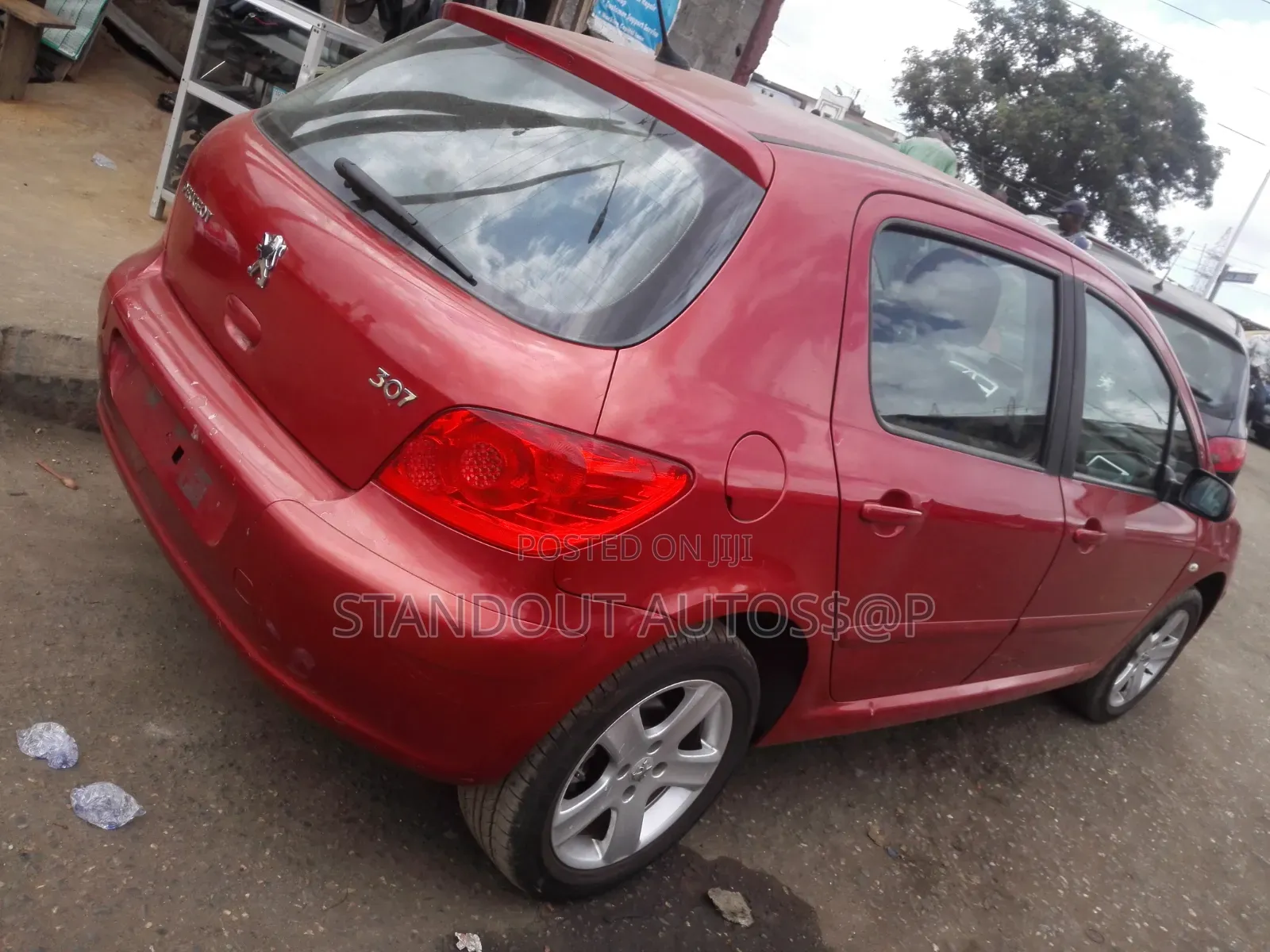 Peugeot 307 2008 Red