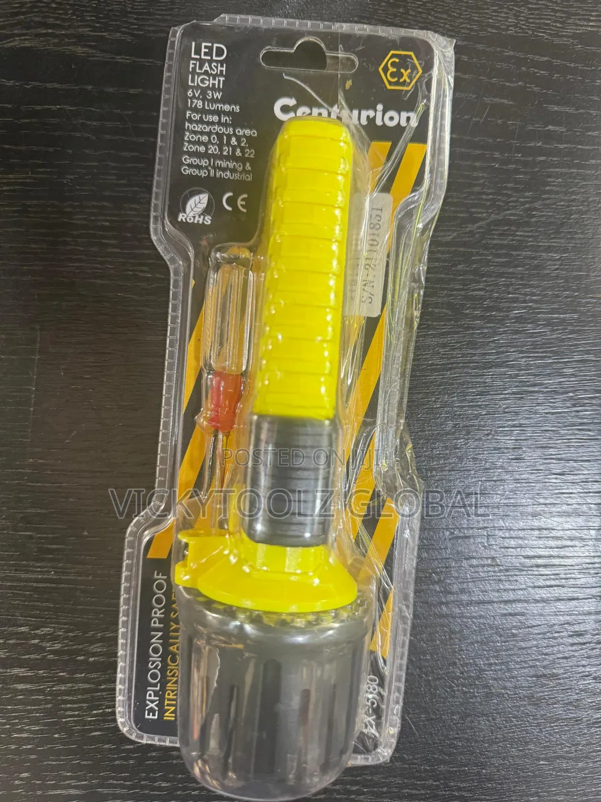 Centurion Led Flashlight //Explosion Proof Torch