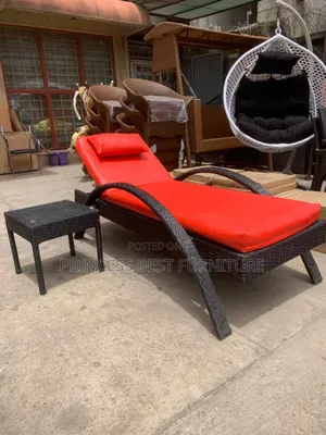 Pool Bed With Side Stool