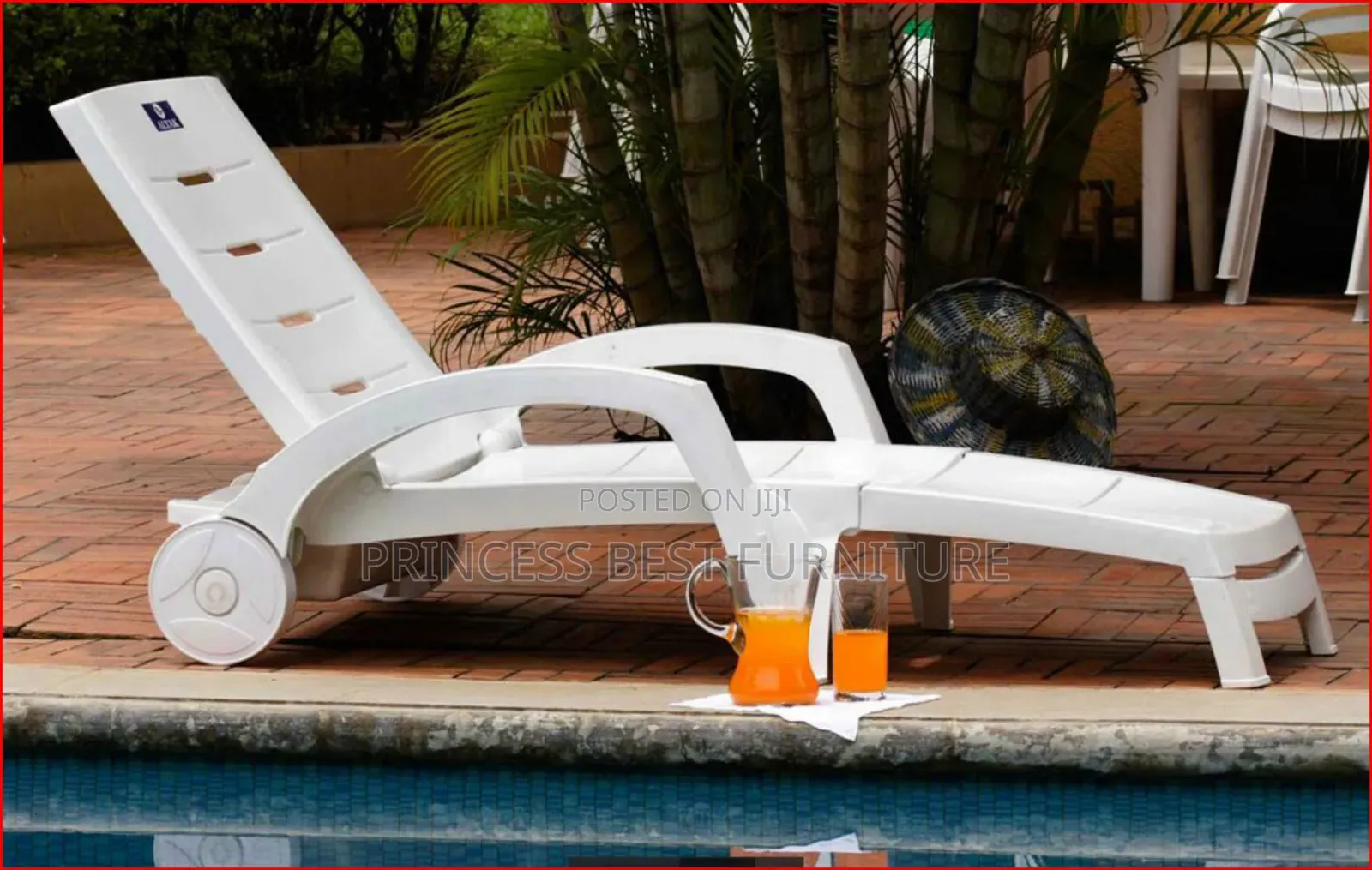 Plastic Pool Bed