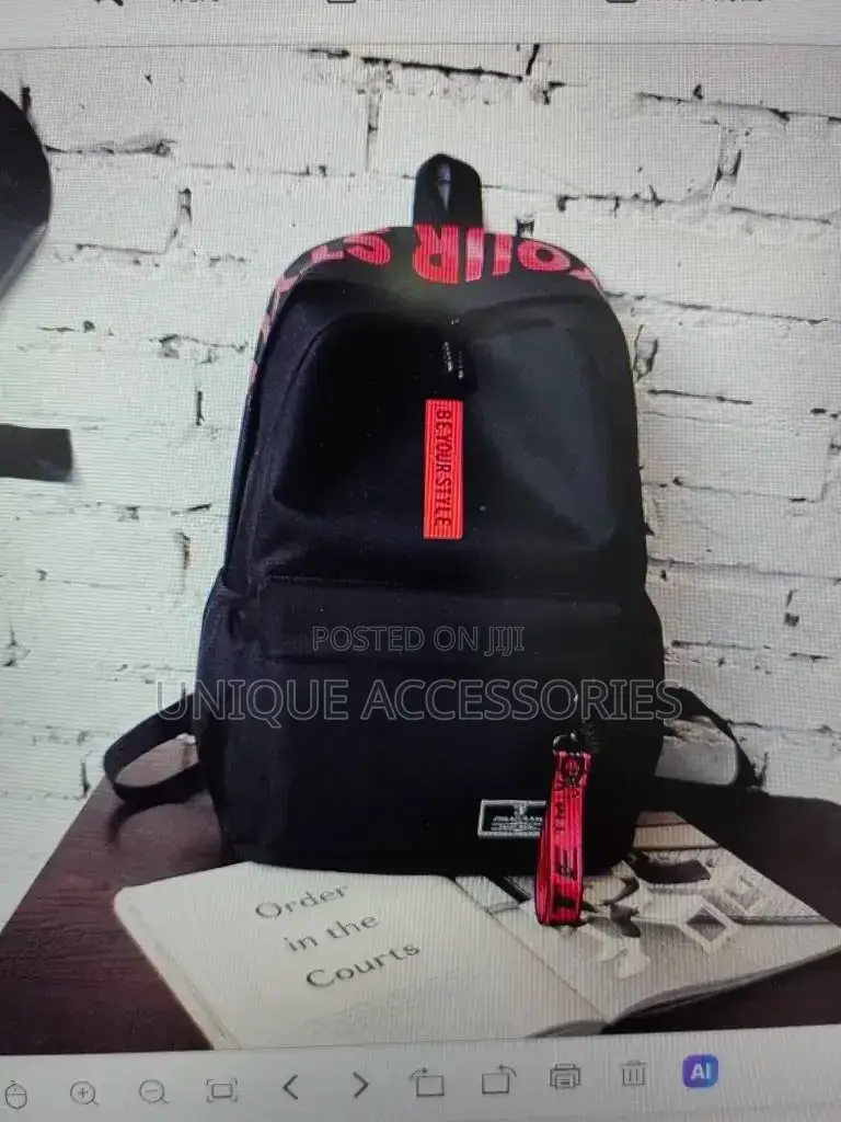 Trendy Backpack Bag New