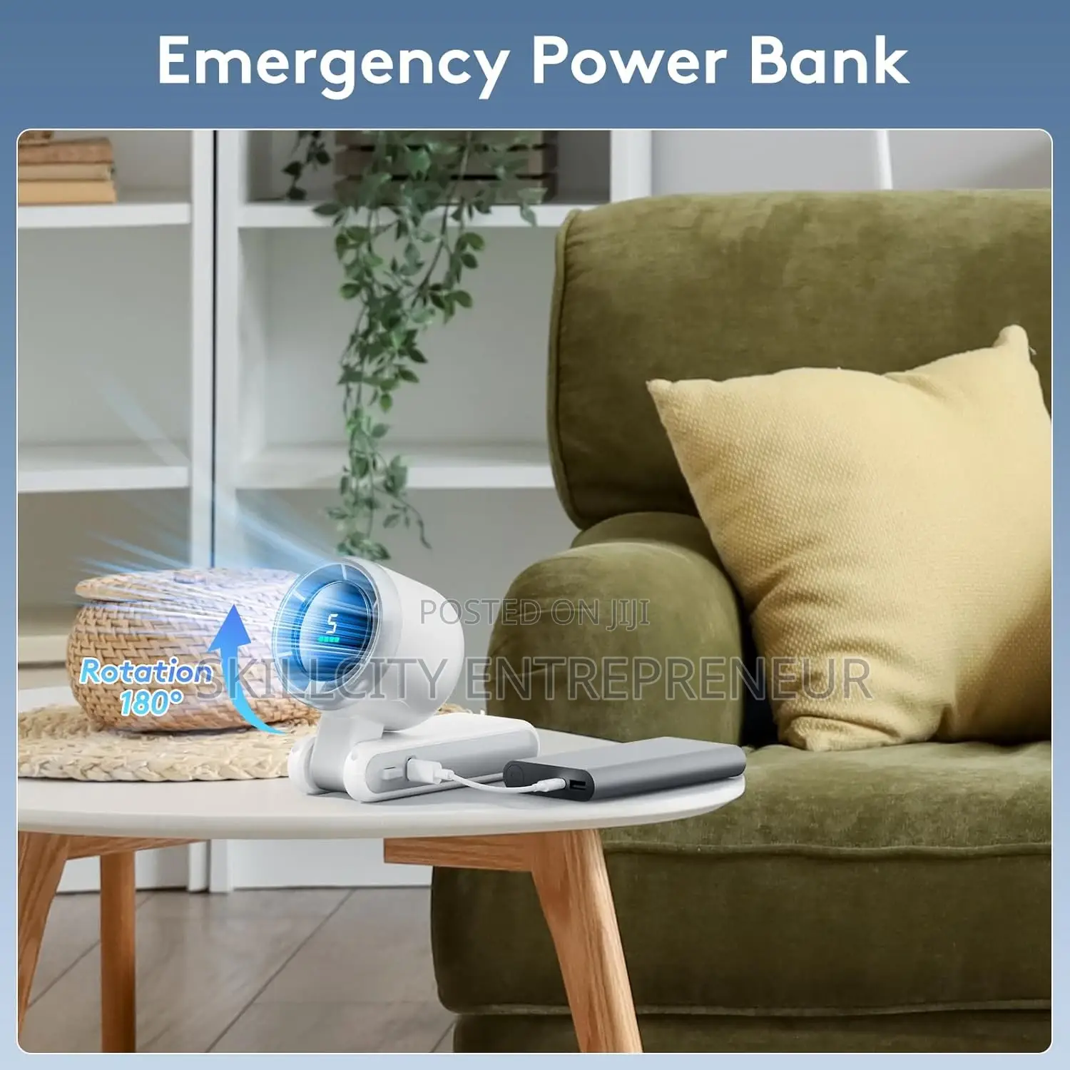 Portable Turbo Handheld Fan