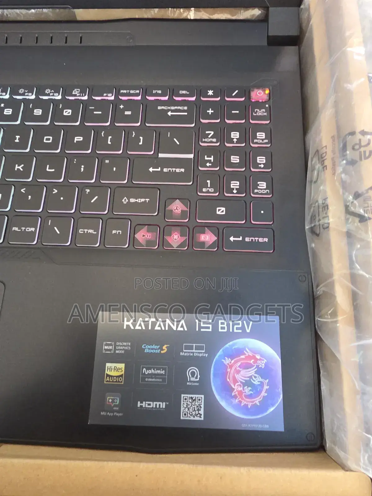 New Laptop MSI Katana 15 32GB Intel Core i7 SSD 1T