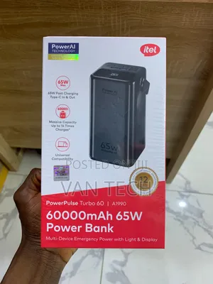 Itel 60000mah Power Bank