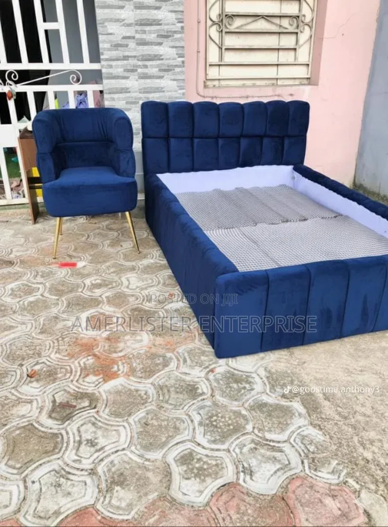 4by6 Bed Frame With Side Chair