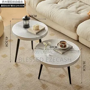 Very Nice Quality Marble Center Table by Set