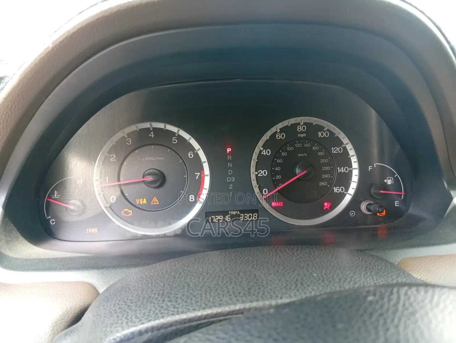 Honda Accord 2008 Brown