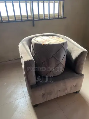 Single Sofa and Stool