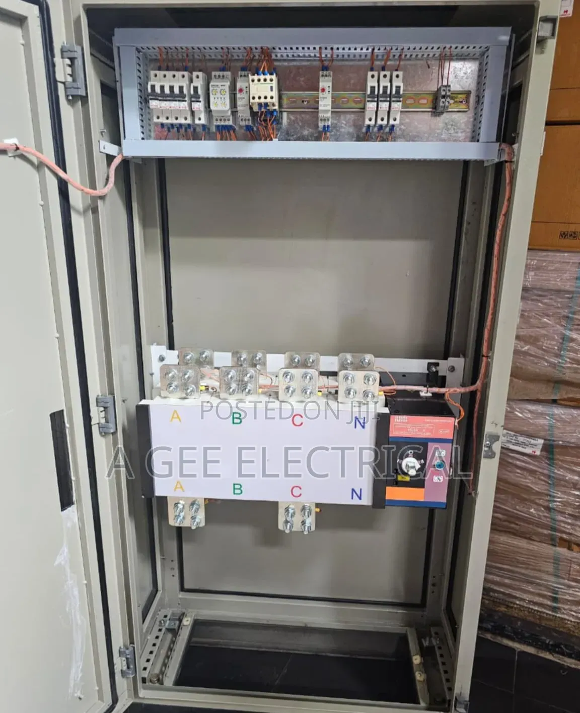 800a 4pole Automatic Changeover Panel
