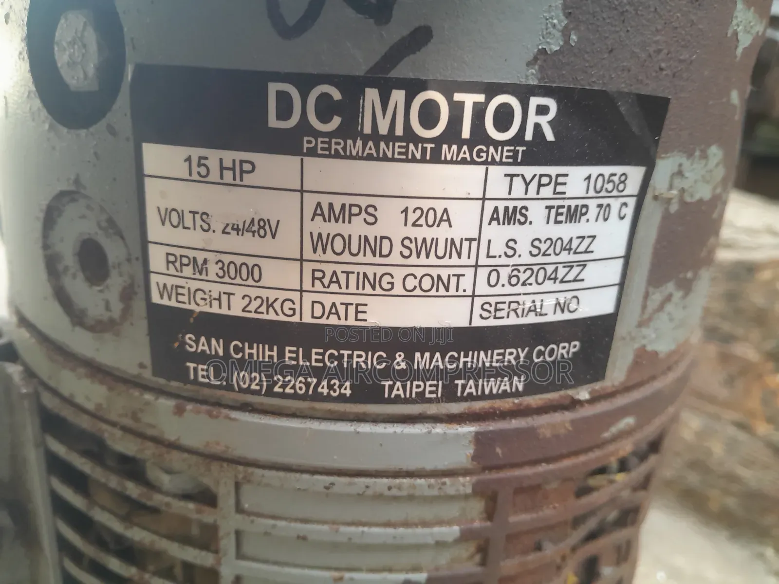 15hp Dc Motor