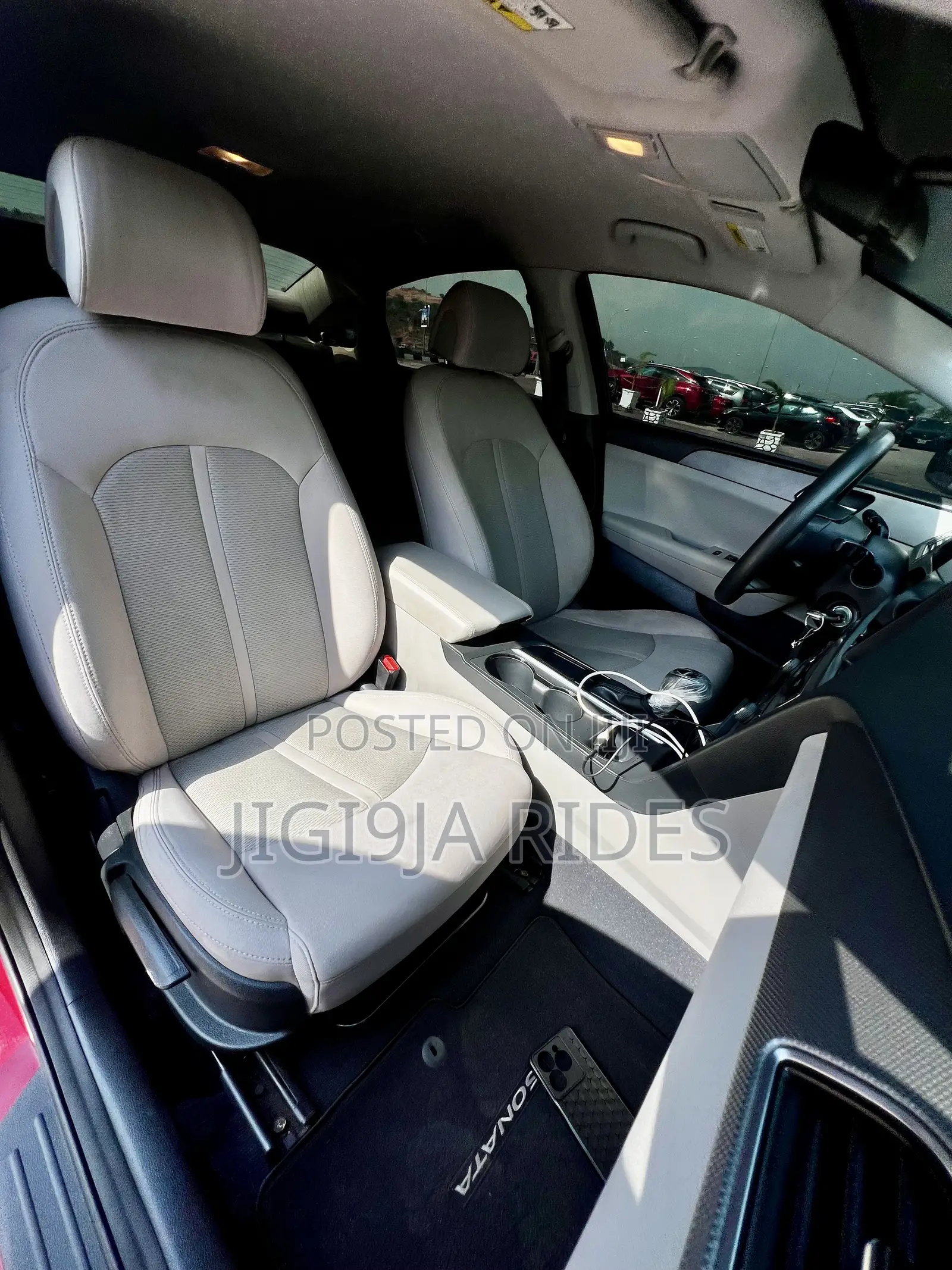 Hyundai Sonata 2015 Red