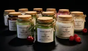 Premium Scented Soy Candles - Fitama Beauty (100g)