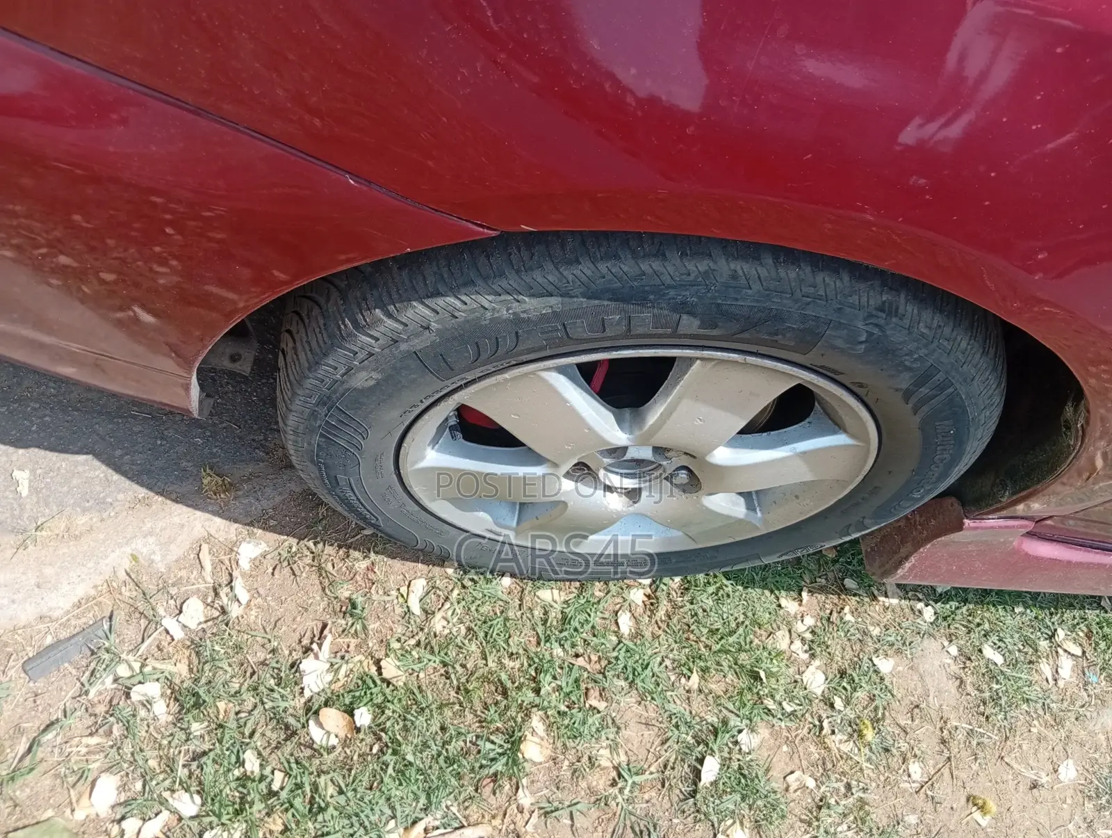 Toyota Corolla 2008 Red