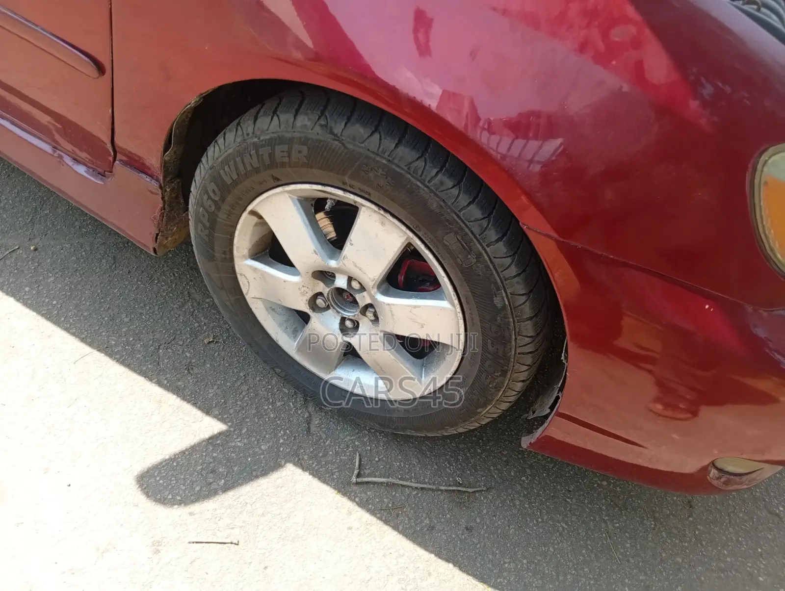 Toyota Corolla 2008 Red