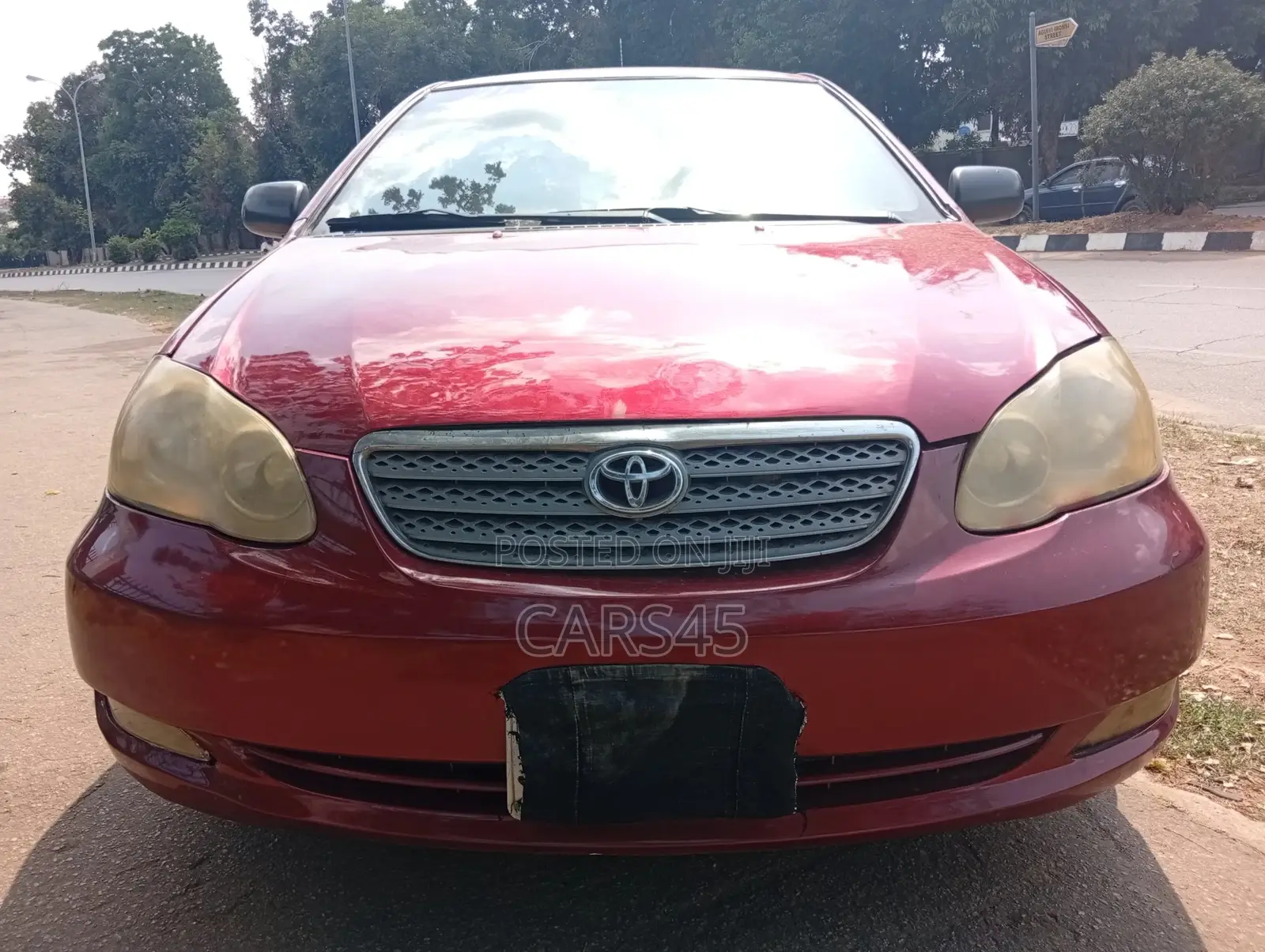 Toyota Corolla 2008 Red