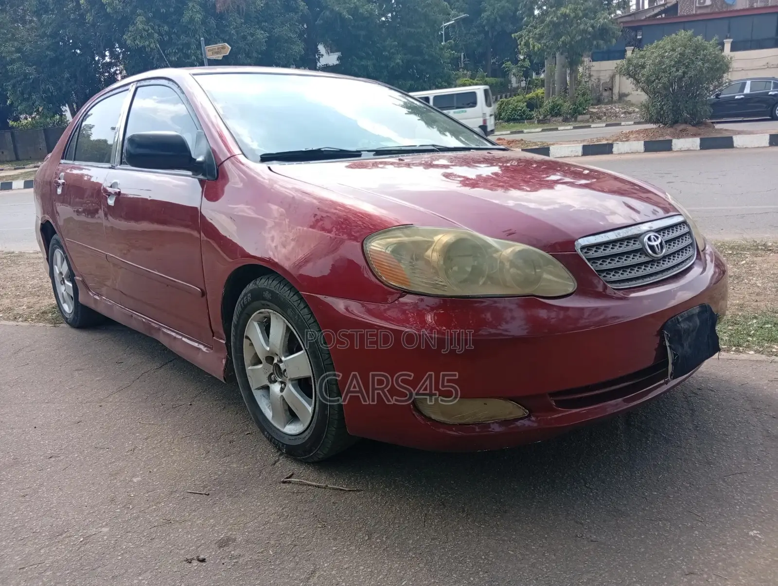 Toyota Corolla 2008 Red