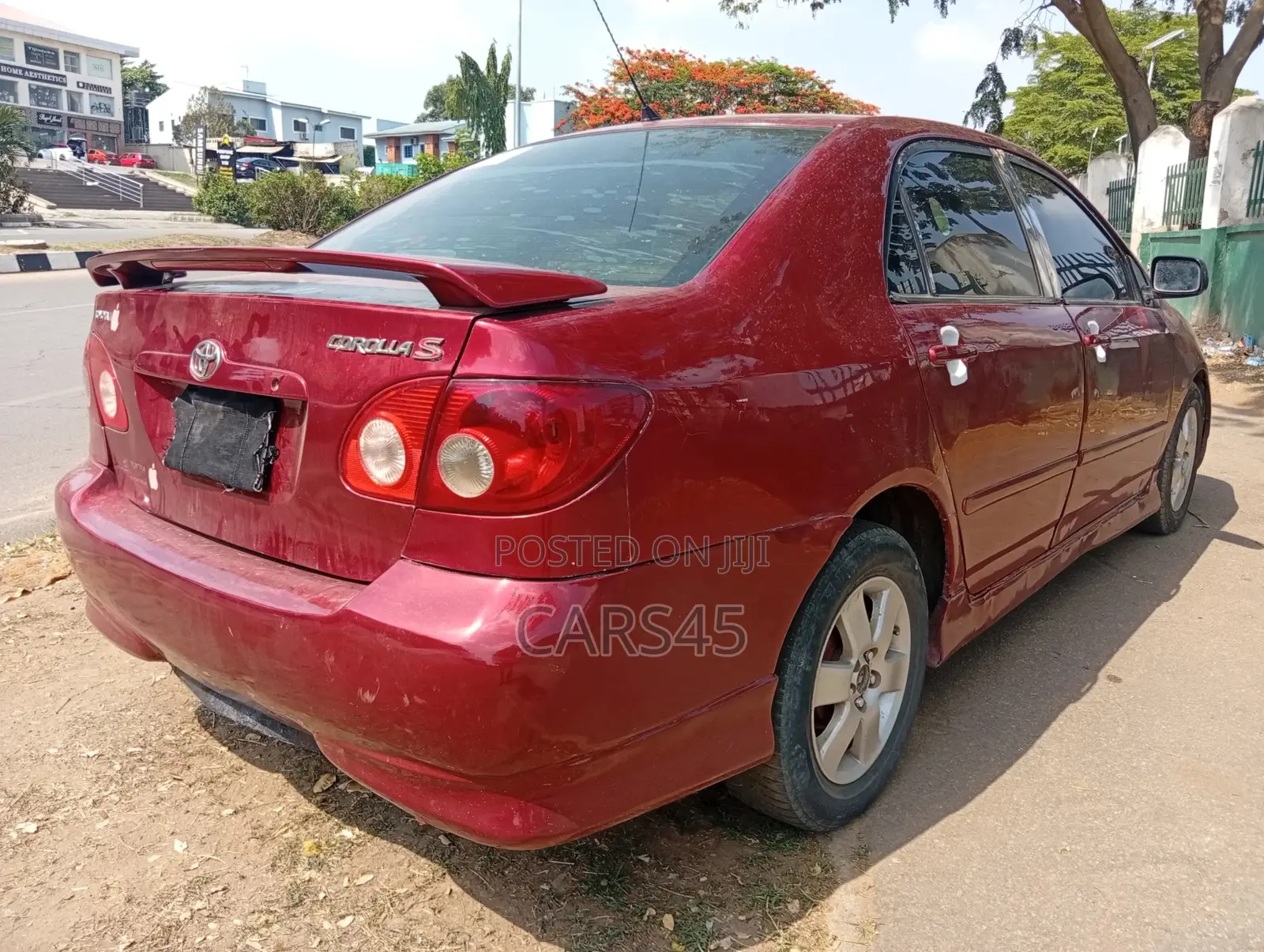 Toyota Corolla 2008 Red