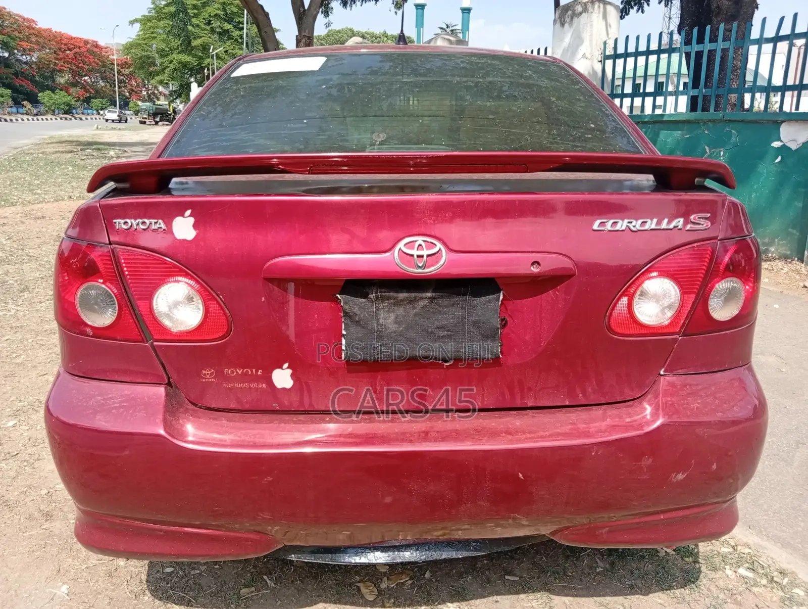Toyota Corolla 2008 Red