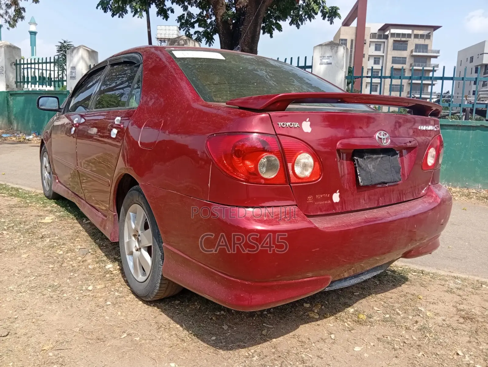 Toyota Corolla 2008 Red