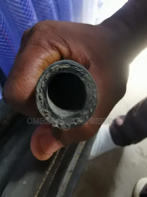 Black Reinforced Rubber Hose 50 Meter