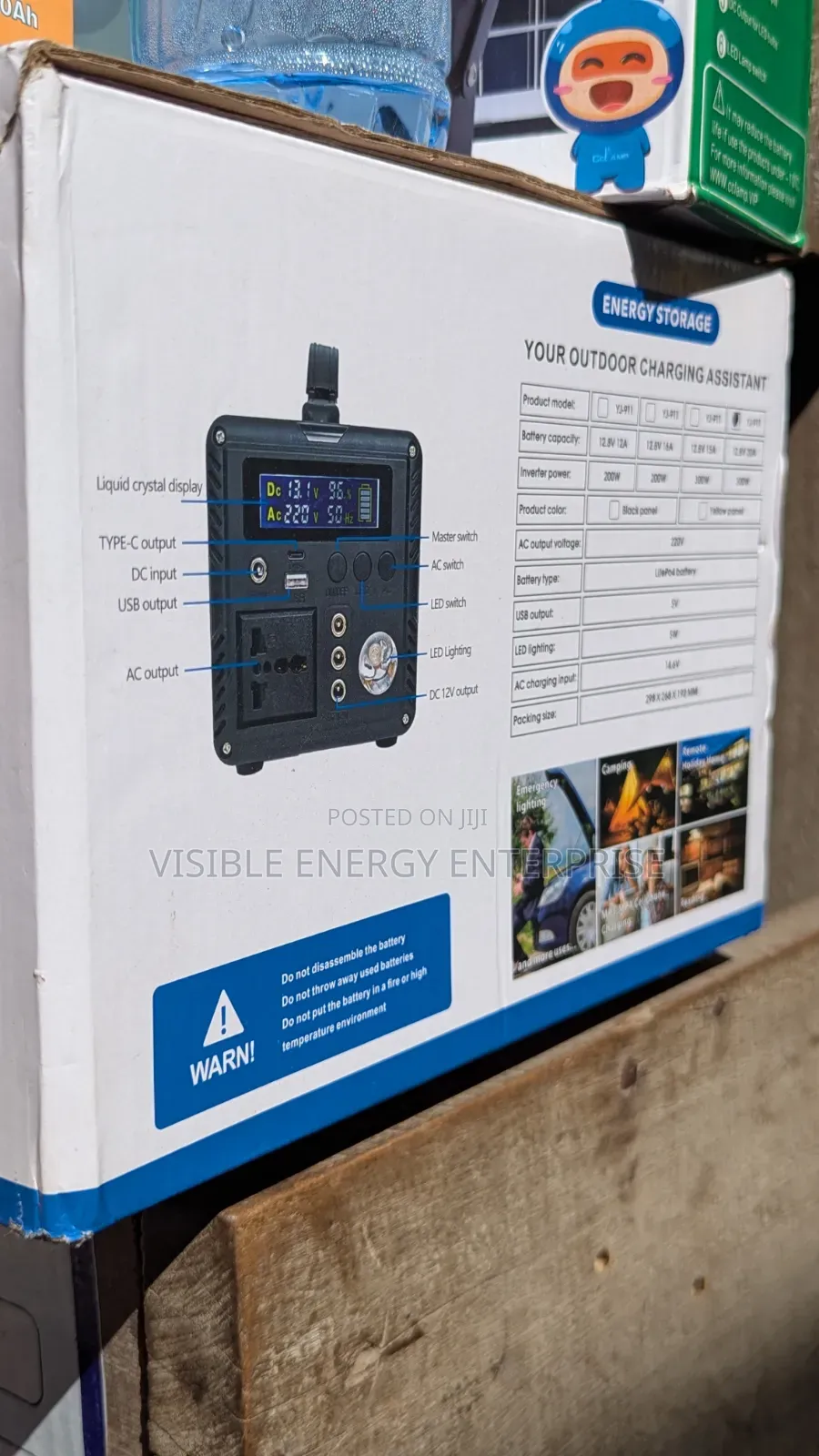 Portable 300w Solar Generator
