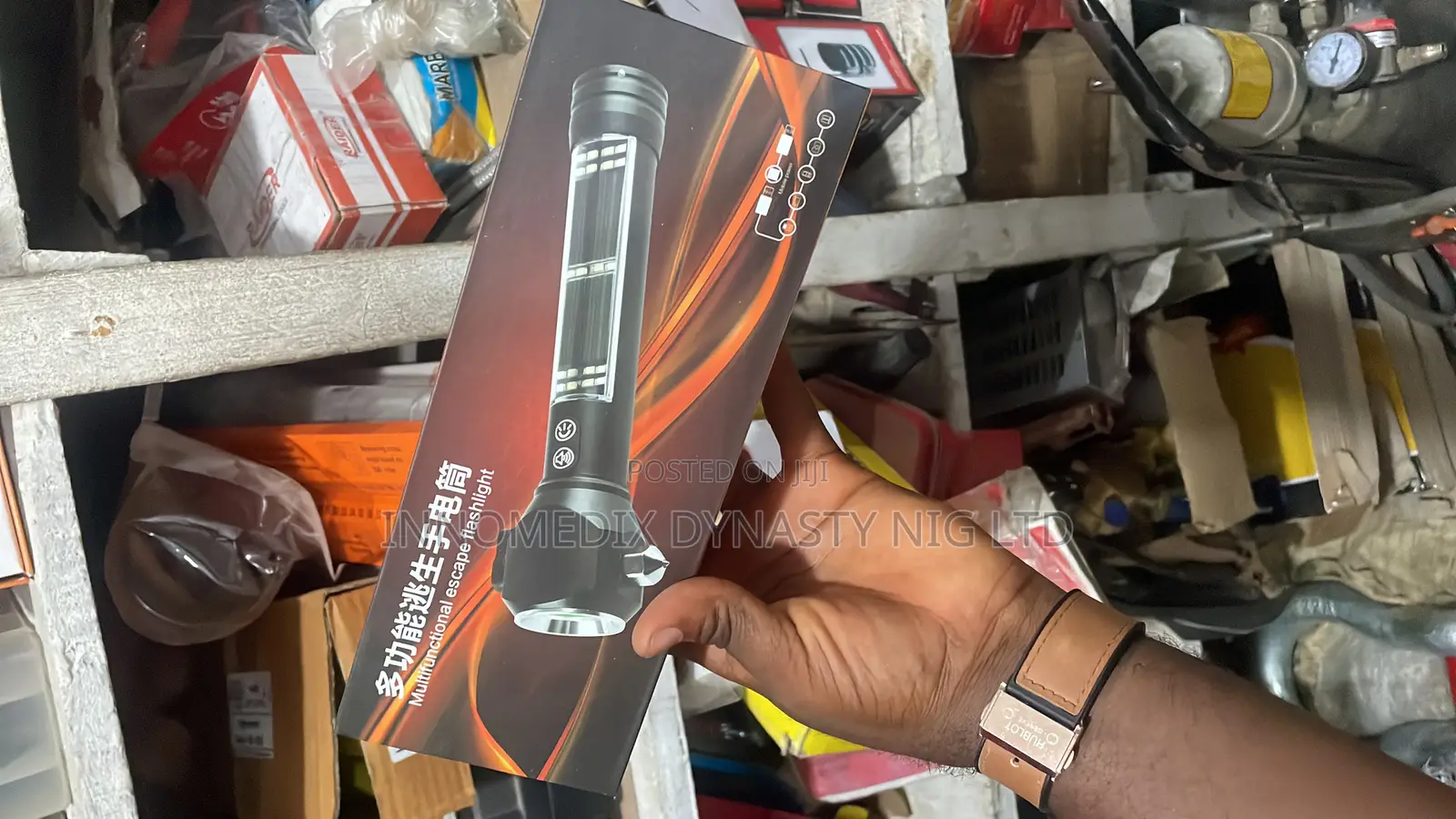 Multifünctional Escape Flashlight