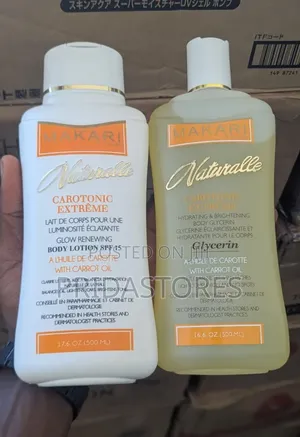 Makari Naturalle Carotonic Extreme Body Lotion and Glycerine