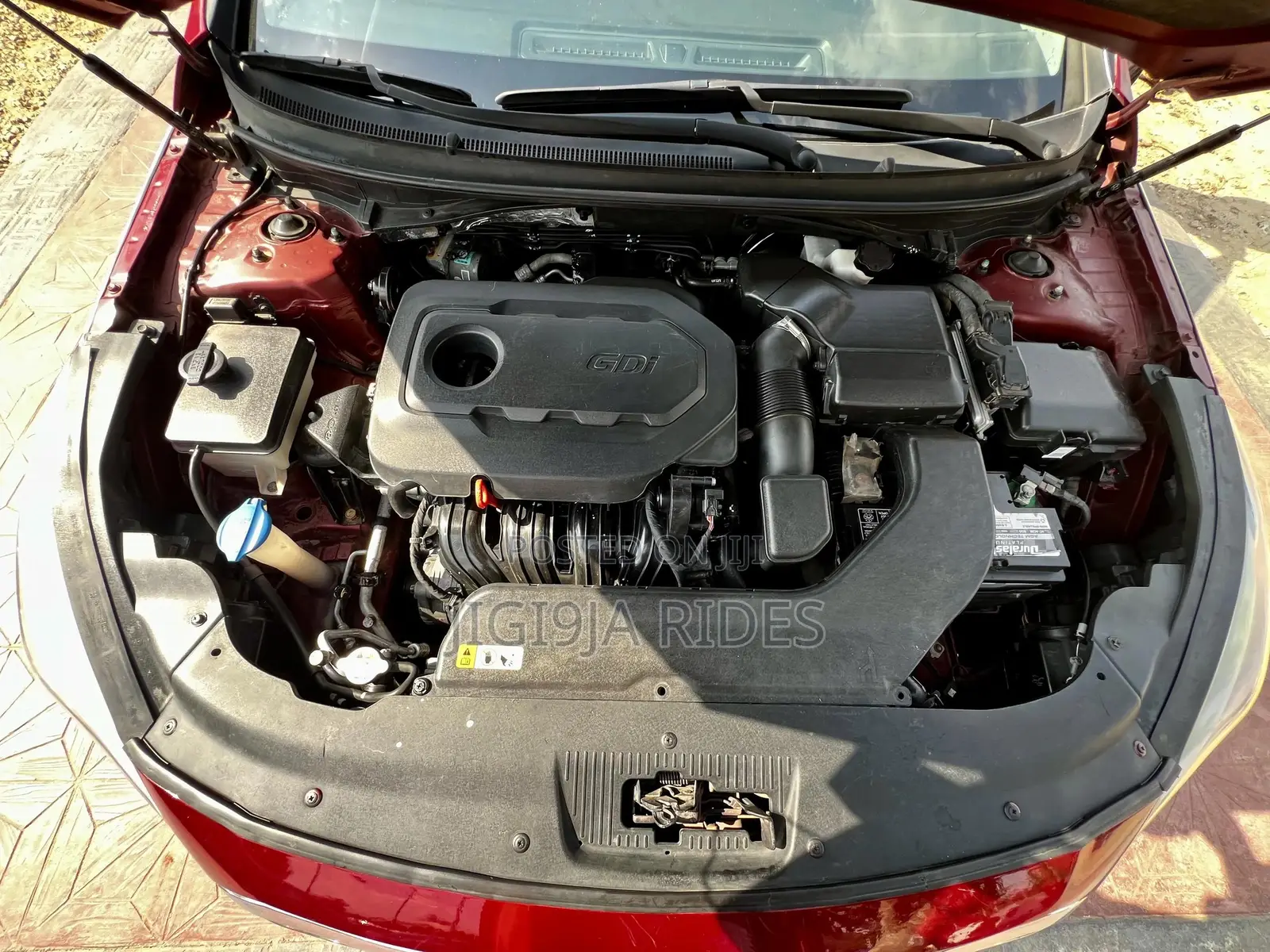 Hyundai Sonata 2015 Red
