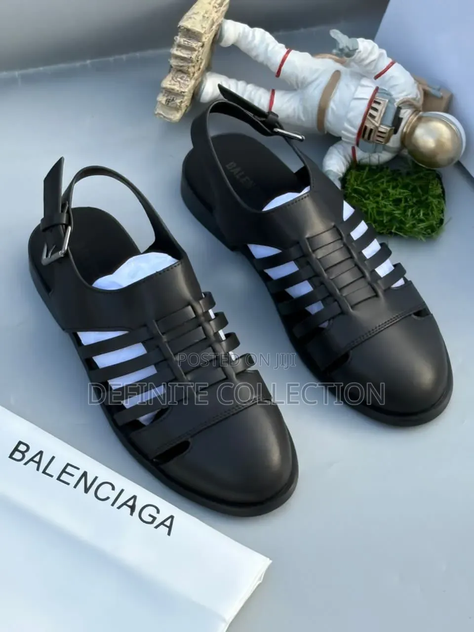 Balenciaga Top Quality Leather Sandals