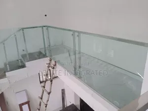 Balcony Rail With Plain Glass