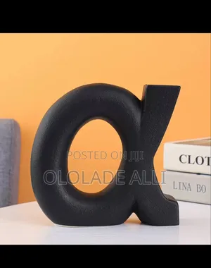 Small Letters Flower Vase