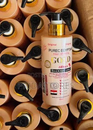 Purec Egyptian Magic Whitening Gold 14 Days Face Body Lotion