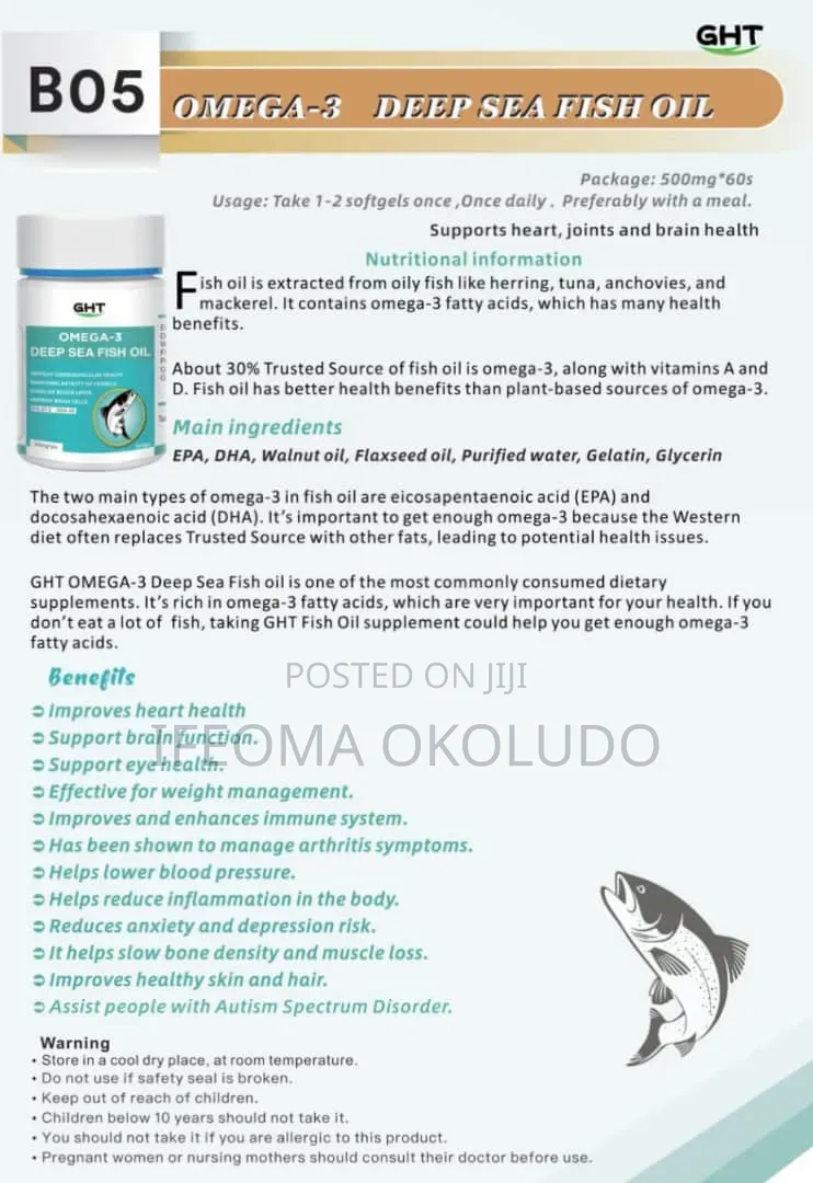 Omega 3 Fish Oil