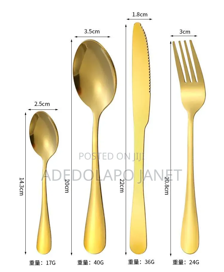 24 Piece Western Tableware Sets