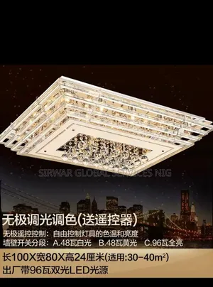 Crystal Flush Chandelier 50/40
