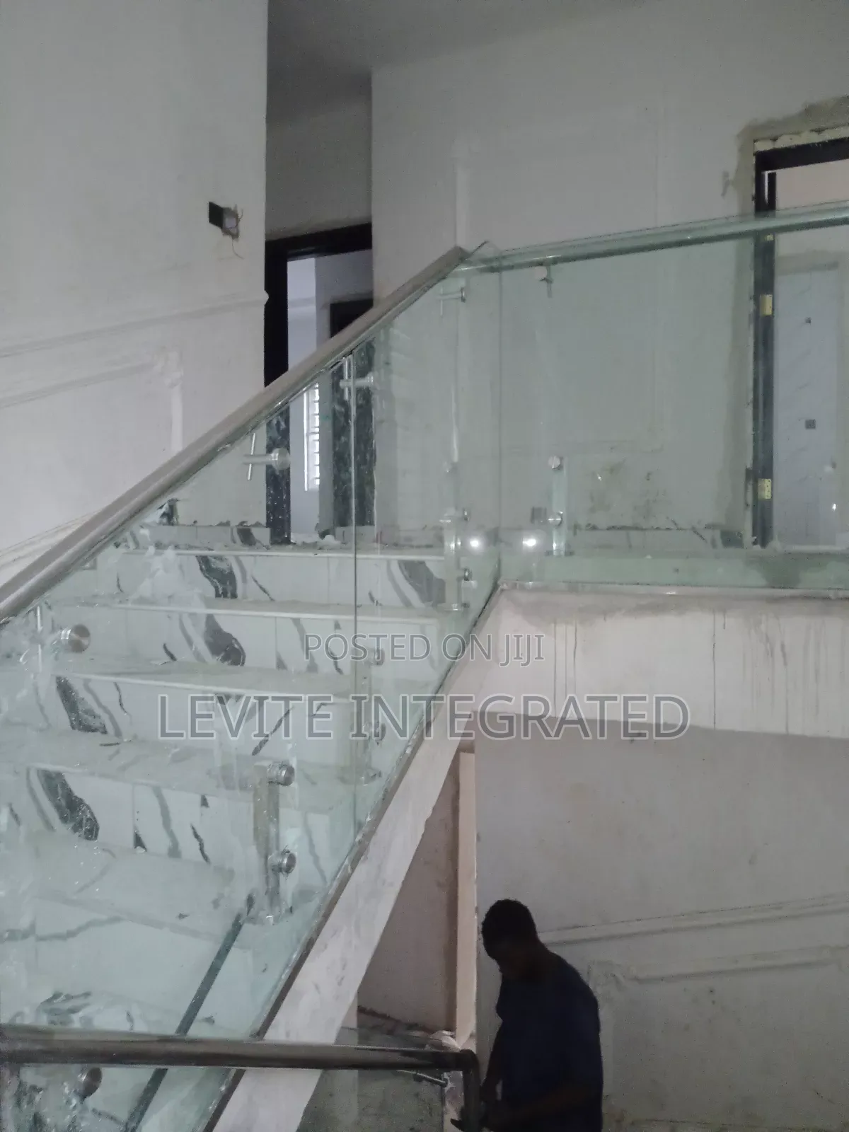 Staircase Glass Railing