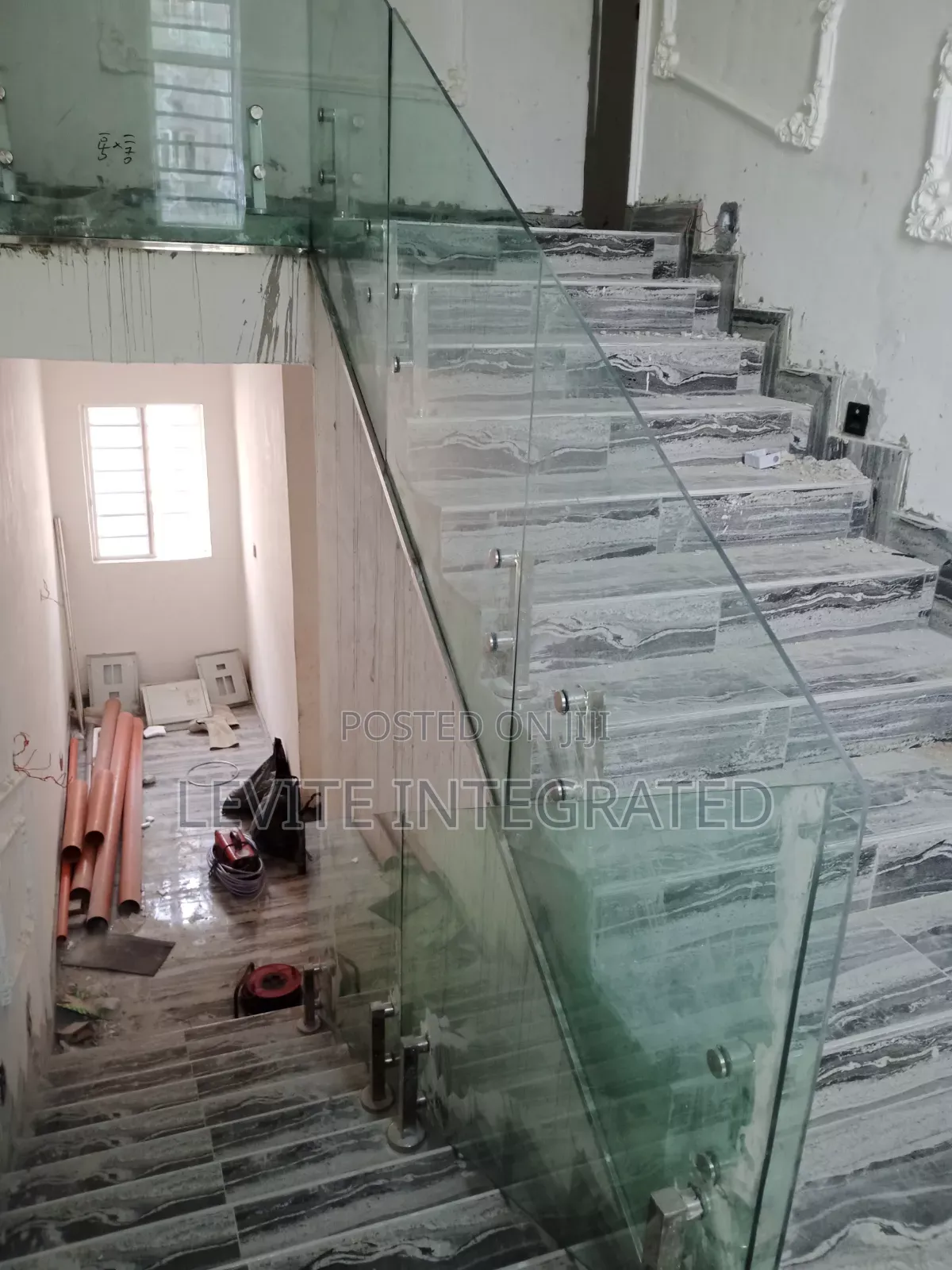 Staircase Glass Railing