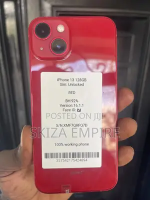 New Apple iPhone 13 128 GB Red